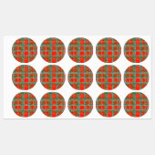 MAC BAIN TARTAN Waterbestendige labels (Vel)