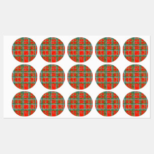 MAC BAIN TARTAN Waterbestendige labels