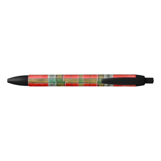 MAC BAIN TARTAN Zwarte Inktpen Zwarte Inkt Pen (Achterkant)
