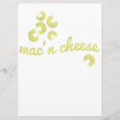 Mac Cheese - Fun Chef Humor Menu (Voorkant)