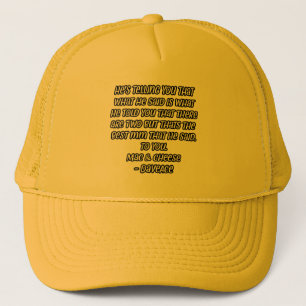 Mac & Cheese Quote Trucker Pet