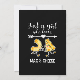 Mac & Cheese Shirt Funny Mac and Cheese Lover Gift Feestdagenkaart