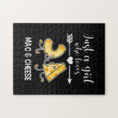 Mac & Cheese Shirt Funny Mac and Cheese Lover Gift Legpuzzel (Horizontaal)