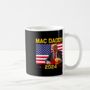 Mac Daddy Funny Trump maakt frietjes Mega Donald T Koffiemok