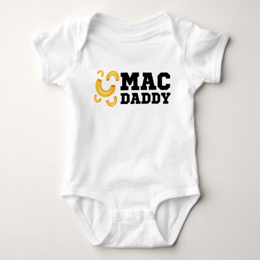 Mac Daddy Macaroni Romper (Voorkant)