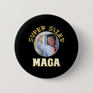 Mac Daddy Trump Vance 2024 Maakt Franse Frietjes Ronde Button 5,7 Cm