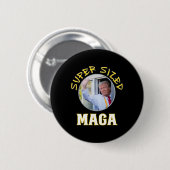 Mac Daddy Trump Vance 2024 Maakt Franse Frietjes  Ronde Button 5,7 Cm (Voorkant /achterkant)
