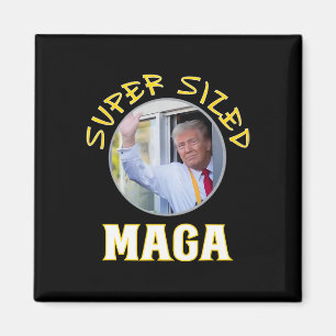 Mac Daddy Trump Vance 2024 maakt frietjes Magneet