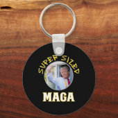 Mac Daddy Trump Vance 2024 maakt frietjes Sleutelhanger (Voorkant)