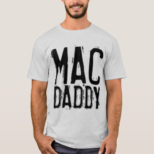 MAC DADDY Vintage Mannen-Hemden T-shirt