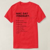 Mac Day altijd zonnig T-shirt (Design voorkant)