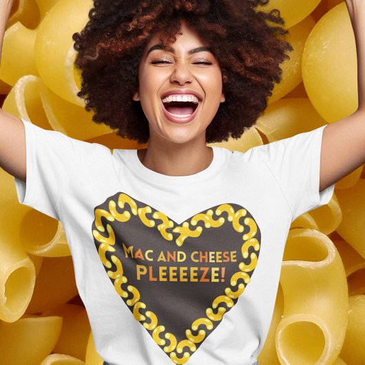 Mac en Cheese Foodie T-shirt