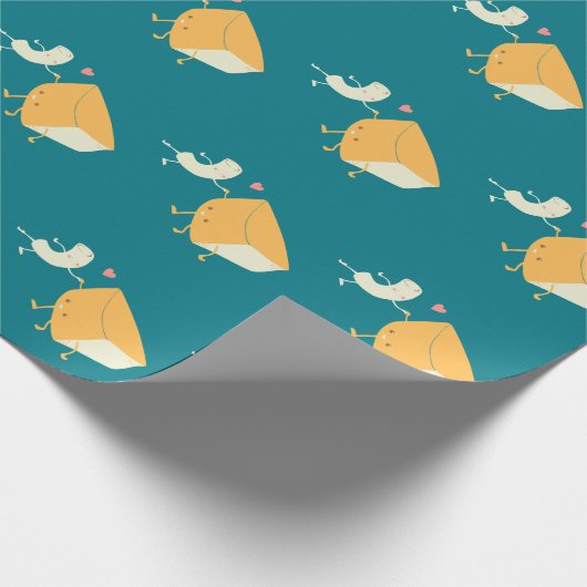 Mac en Cheese Forever. Cadeaupapier (Hoek)