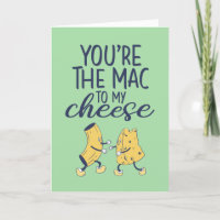 Mac en Cheese Funny Couple Pun Valentijnsdag