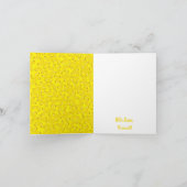 Mac en Cheese Kind 1st Birthday Party Macaroni Kaart (Binnen)