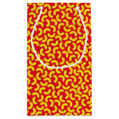 Mac en Cheese Kind 1st Birthday Party Macaroni Klein Cadeauzakje (Achterkant)