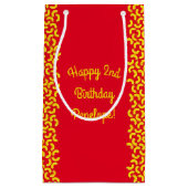 Mac en Cheese Kind 1st Birthday Party Macaroni Klein Cadeauzakje (Voorkant)