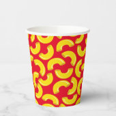 Mac en Cheese Kind 1st Birthday Party Macaroni Papieren Bekers (Links)