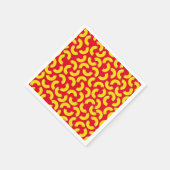 Mac en Cheese Kind 1st Birthday Party Macaroni Servet (Hoek)