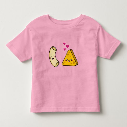 Mac en Cheese Kinder T-Shirt (Voorkant)