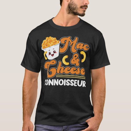 Mac en Cheese Mac & Cheese Connoisseur T-shirt (Voorkant)