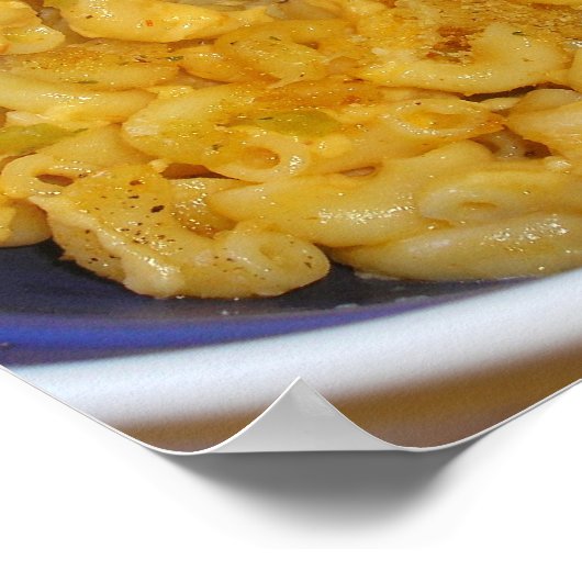 Mac en Cheese Poster (Hoek)
