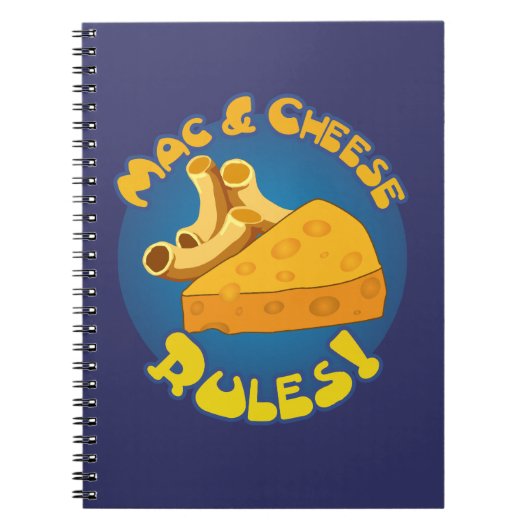 Mac- en Cheese-regels Notitieboek (Voorkant)