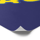 Mac- en Cheese-regels Poster (Hoek)