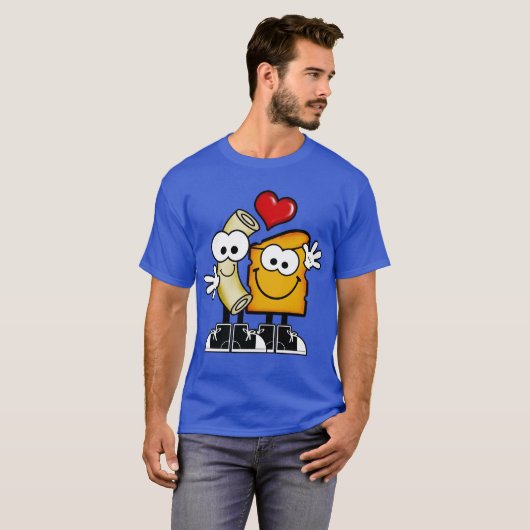Mac en Cheese Shirt (Voorkant volledig)