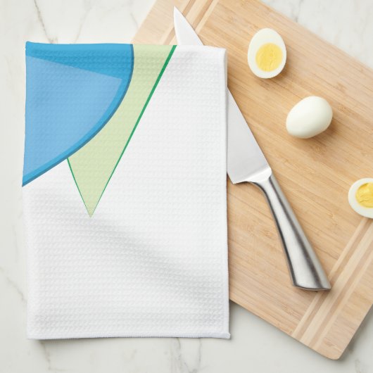 Mac en Cheese Theedoek (Quarter Fold)