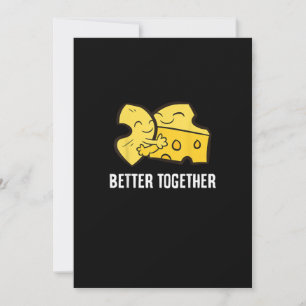 Mac En Kaas Beter Samen Leuke Voedsel Ontwerp  Feestdagenkaart