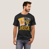 Mac en kaas Ik hou van Mac & Cheese T-shirt (Voorkant volledig)