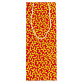 Mac en kaas verjaardagsfeestje Macaroni Wijn Cadeautas (Achterkant)