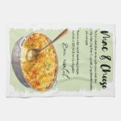 Mac en kaasbakrecept theedoek (Horizontaal)