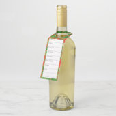 MAC GREGOR TARTAN 2.25 "x7" Lange garen Labels (Schuin)