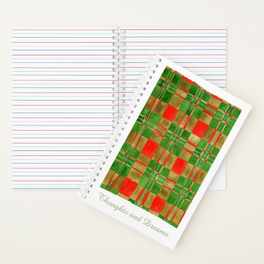 MAC GREGOR TARTAN 5.5x8.5 Spiraalvormig Notitieboe Notitieboek (Binnen)