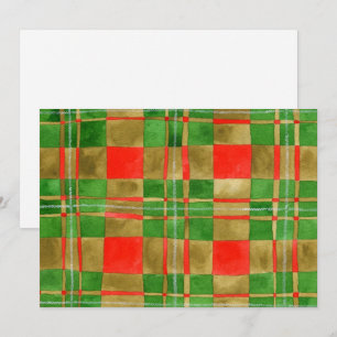 MAC GREGOR TARTAN 5x7 Vlakke kaart / Horizontaal