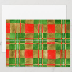MAC GREGOR TARTAN 6.5x8.75 Platte kaart / Verticaa