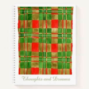 MAC GREGOR TARTAN 8.5x11 spiraal Notitieboek