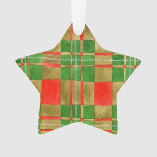 MAC GREGOR TARTAN Acryl Sterren Ornament