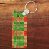 MAC GREGOR TARTAN Aluminium Rectangle Sleutelhange Sleutelhanger (Achterkant)