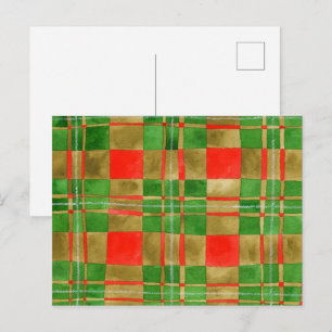 MAC GREGOR TARTAN Ansichtkaart Briefkaart