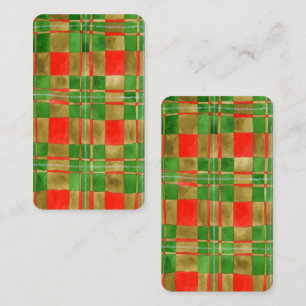 MAC GREGOR TARTAN Bladwijzer - 3.5x2 Kaart Notitiekaartje