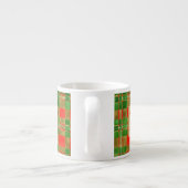 MAC GREGOR TARTAN Espresso Cup + Initiaal Kop (Achterkant)