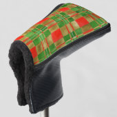 MAC GREGOR TARTAN Golf Putter Hoesje Golfheadcover (3/4 voorkant)