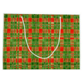 MAC GREGOR TARTAN Grote Gift Bag Groot Cadeauzakje (Achterkant)