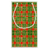 MAC GREGOR TARTAN Kleine Gift Bag Klein Cadeauzakje (Achterkant)