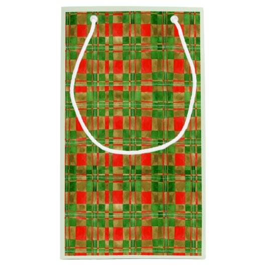 MAC GREGOR TARTAN Kleine Gift Bag Klein Cadeauzakje (Achterkant)