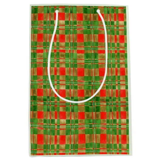 MAC GREGOR TARTAN Medium Gift Bag Medium Cadeauzakje (Voorkant)