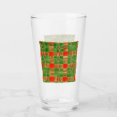 MAC GREGOR TARTAN Pint Glass Glas (Voorkant)